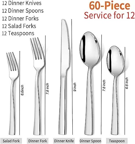 High-Quality Fork & Spoon Set