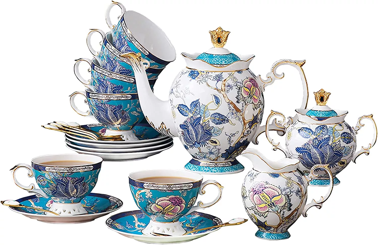 Ceramic Tea Cup Set