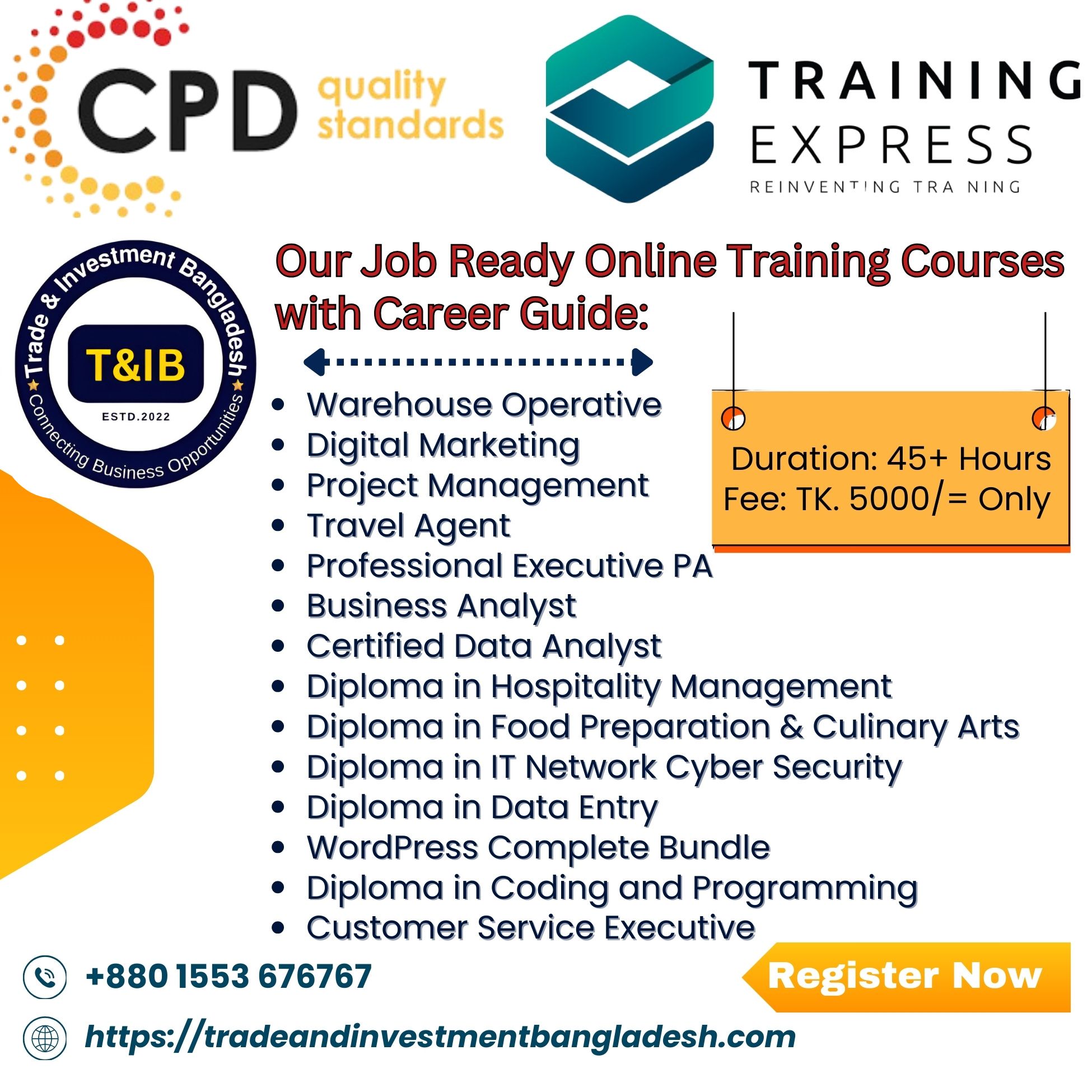 Online Training Programme