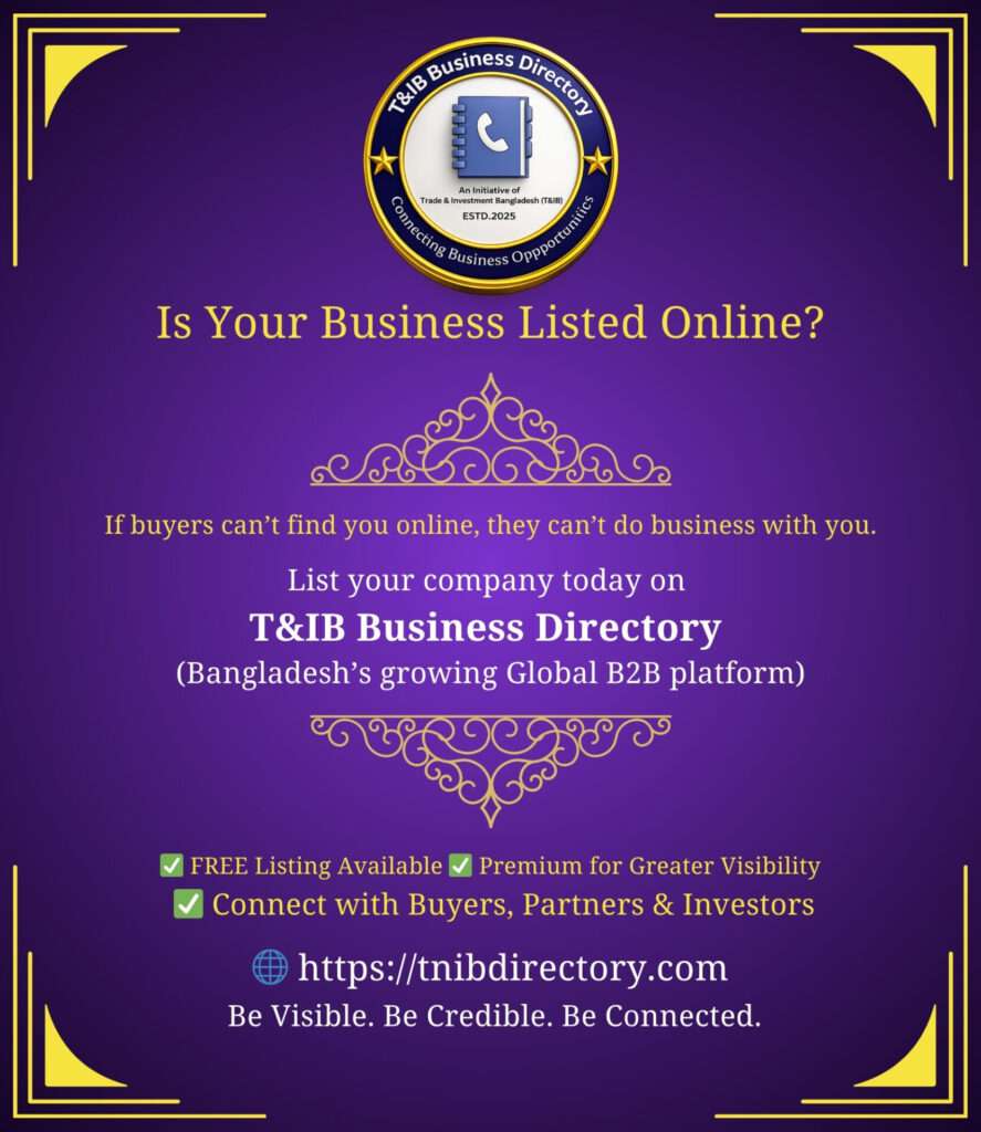 Get Listed in T&IB Business Directory