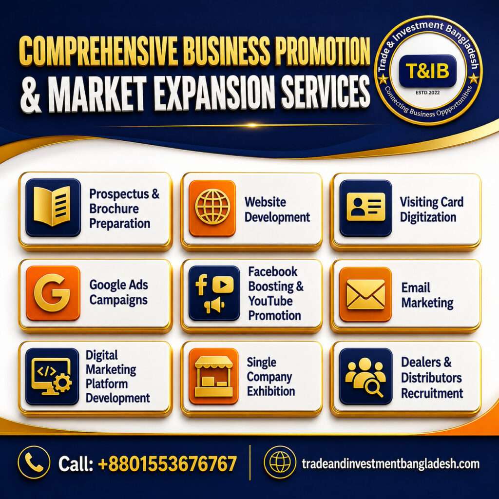 Comprehensive Business Promotion and Market Expansion Services of T&IB