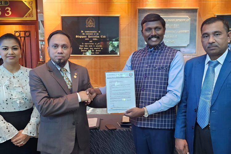 MoU with Singapore Soth Asian Chamber of Commerce & Industry